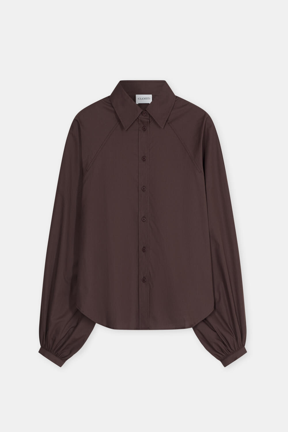 Raglan Blouse - Mahagony Brown