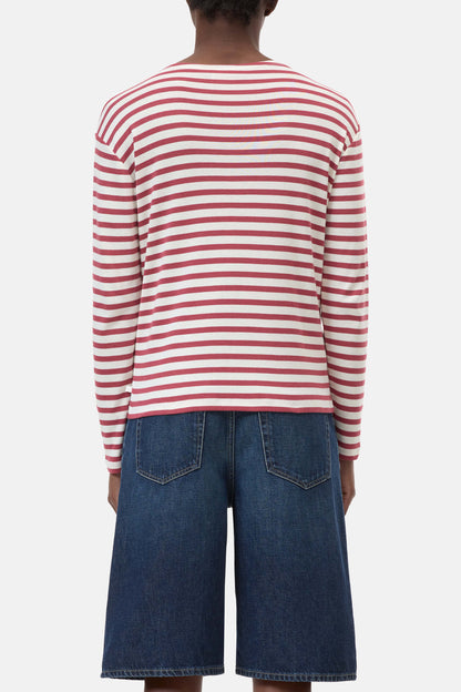Basic Longsleeve - Cherry Red