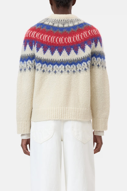 Crew Neck long sleeve - Ivory