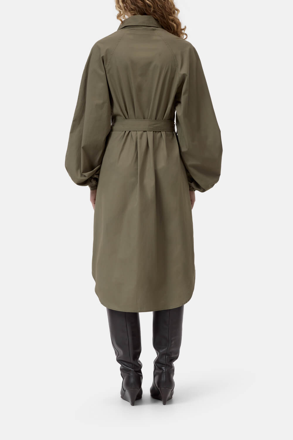 Raglan Dress - Cypress Green