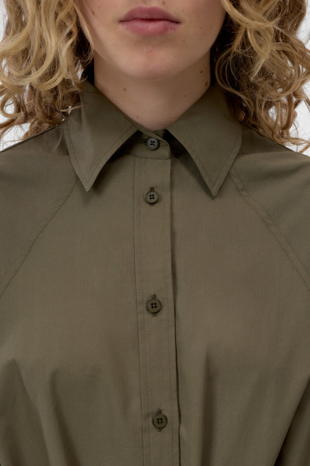 Raglan Dress - Cypress Green