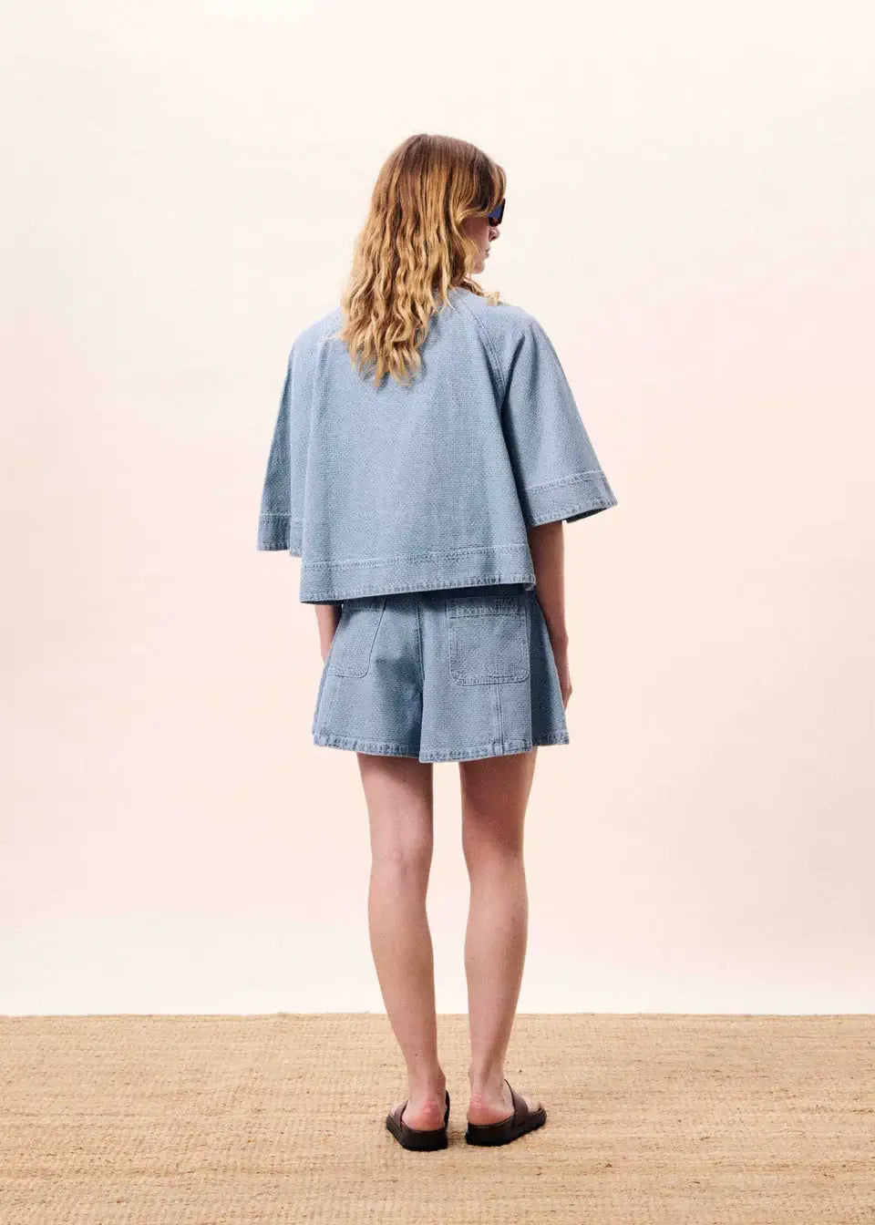 Citrine Blouse - Bleu Clair