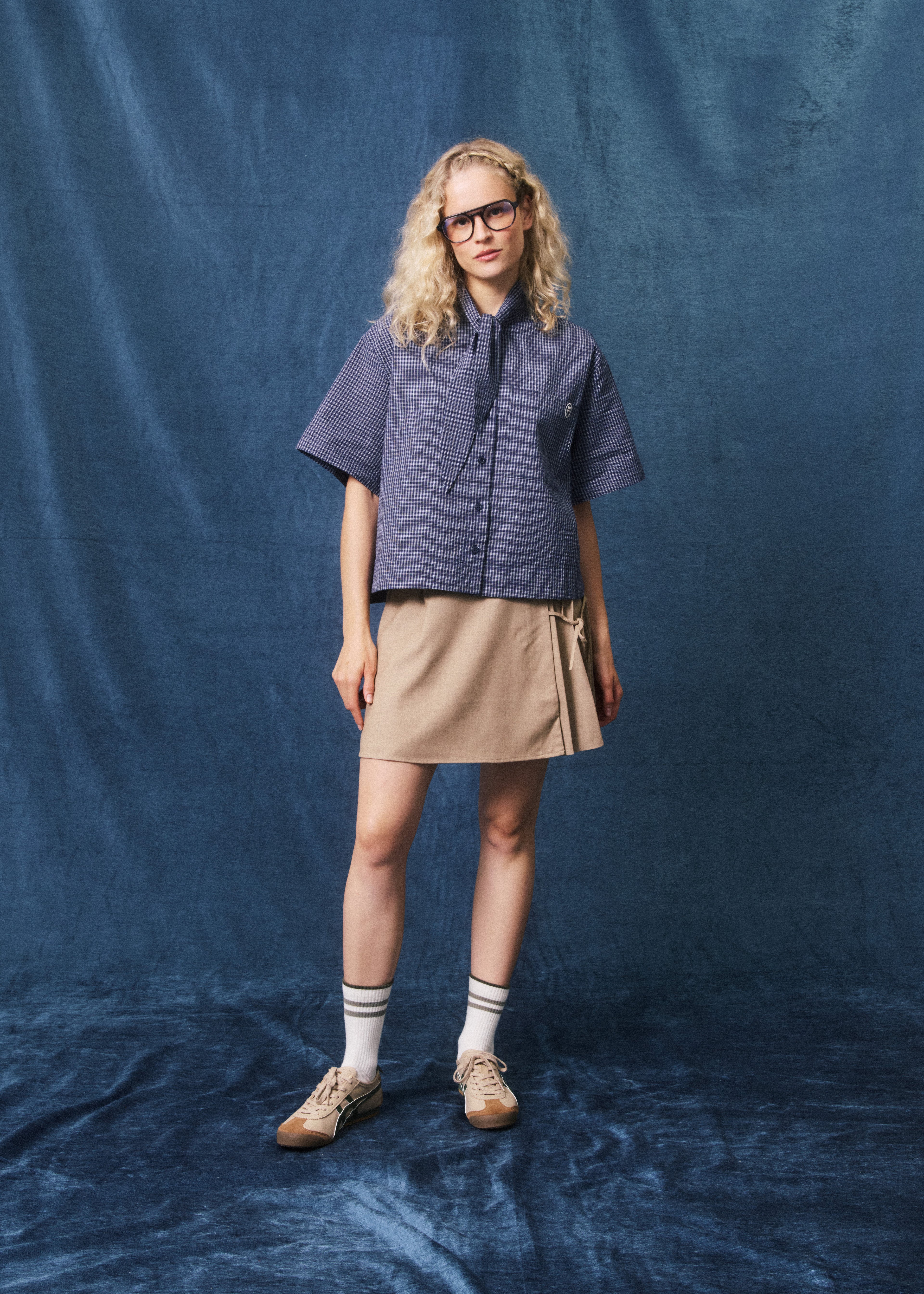 Naomi Blouse - Blue Marine