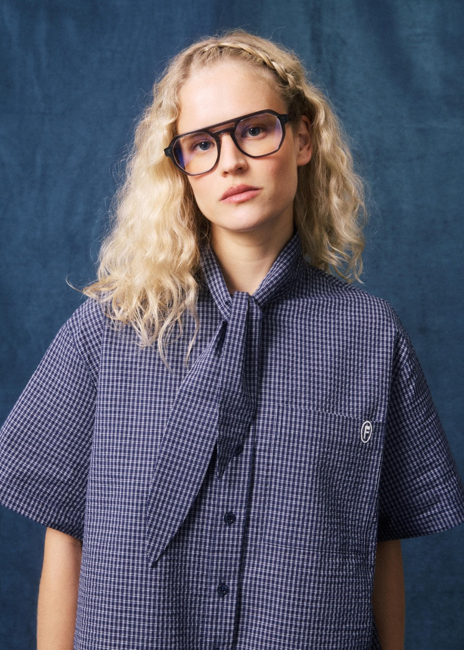 Naomi Blouse - Blue Marine