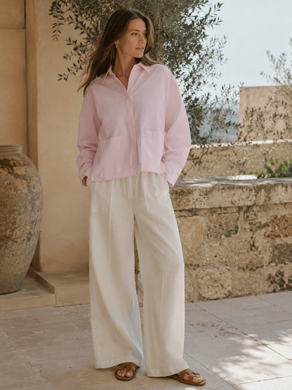 Gia Blouse - Soft Pink