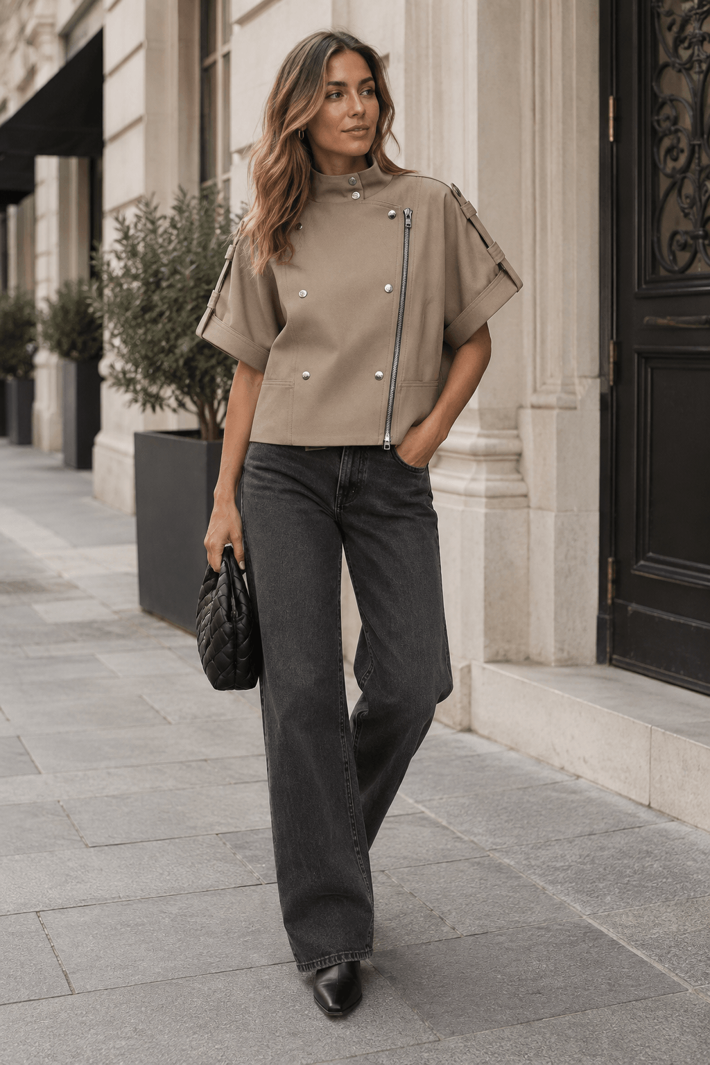 LunaCC Weste - Taupe