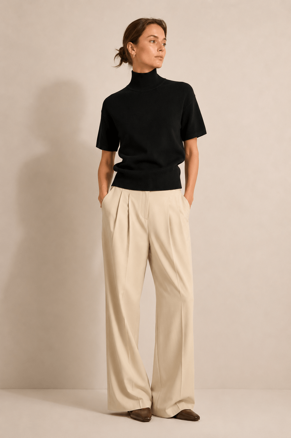 W26B426 Trui - Black