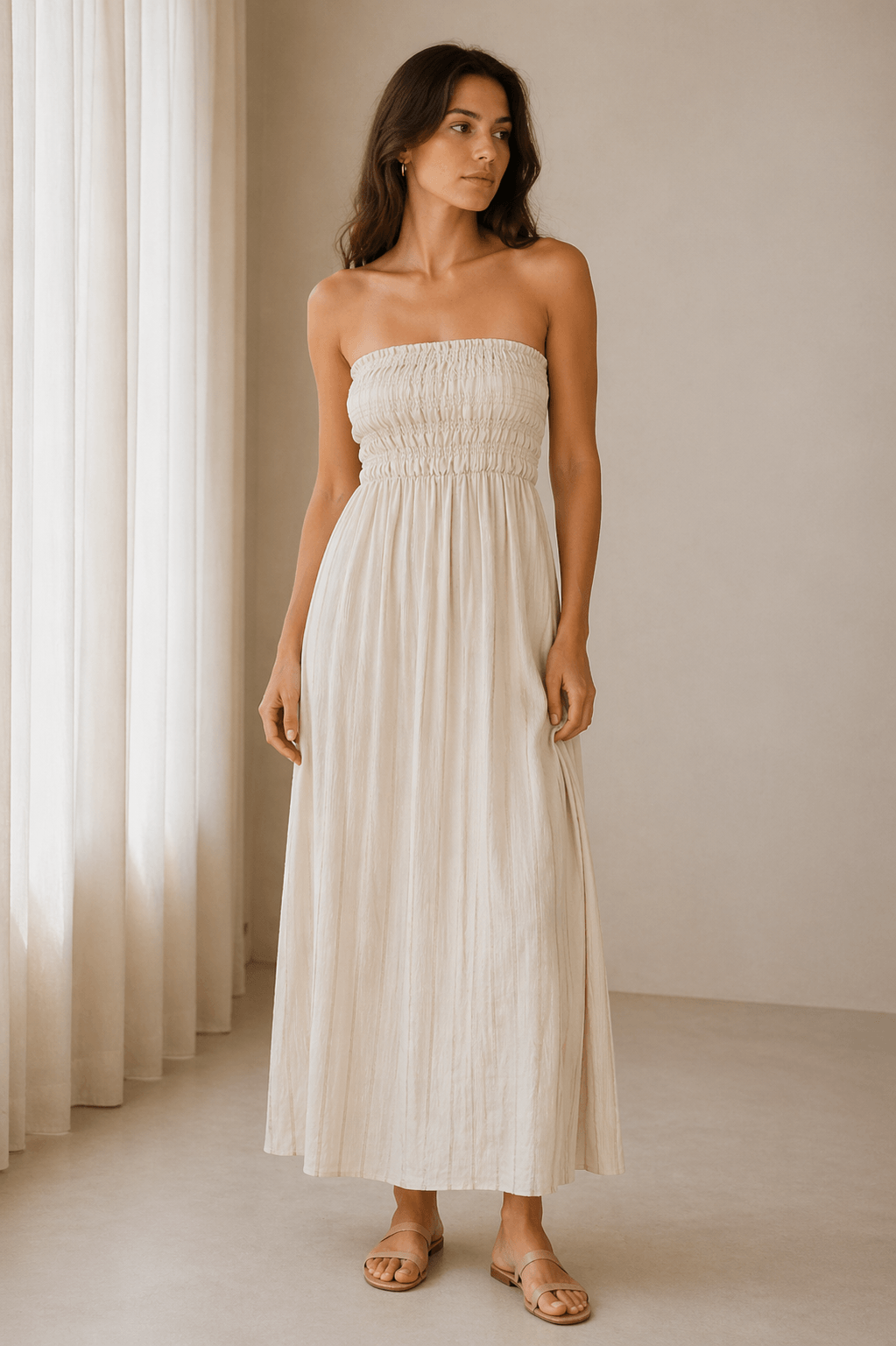 GigiCC Tube Dress - Bone
