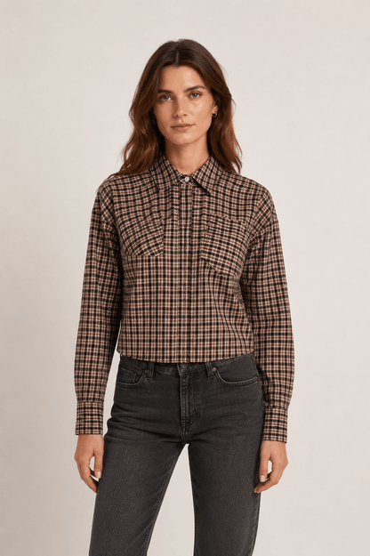 Sophie Dessert Check Shirt – Dessert