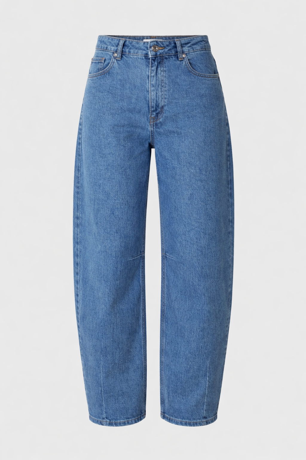 SLFLoose Barrel Ane-Kori MW Jeans - Light Blue Denim
