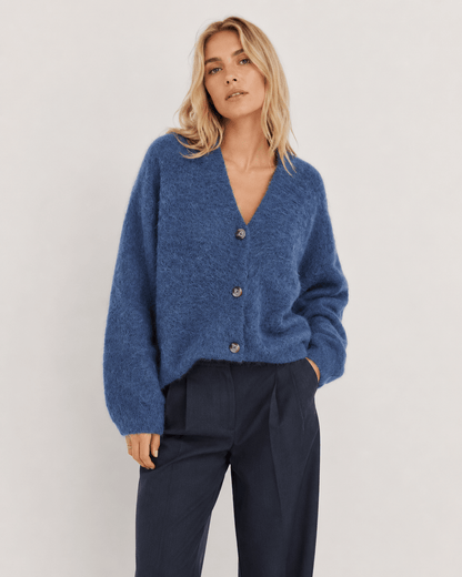Maris Cardigan – Mittelblau