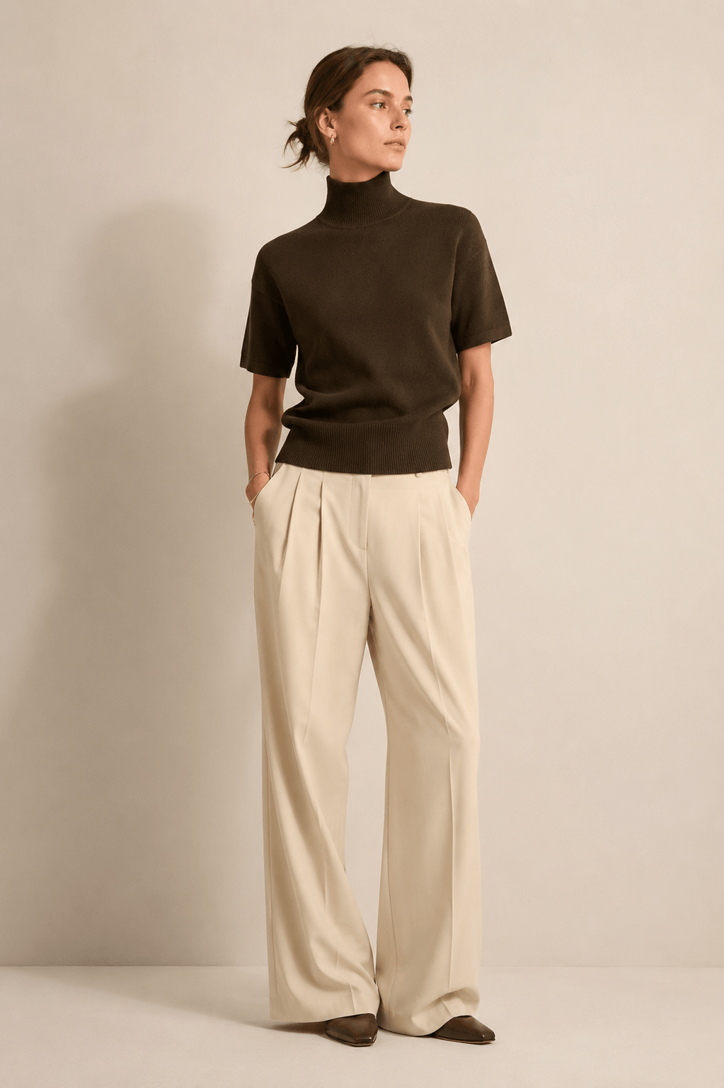 W26B426 Trui - Tabac