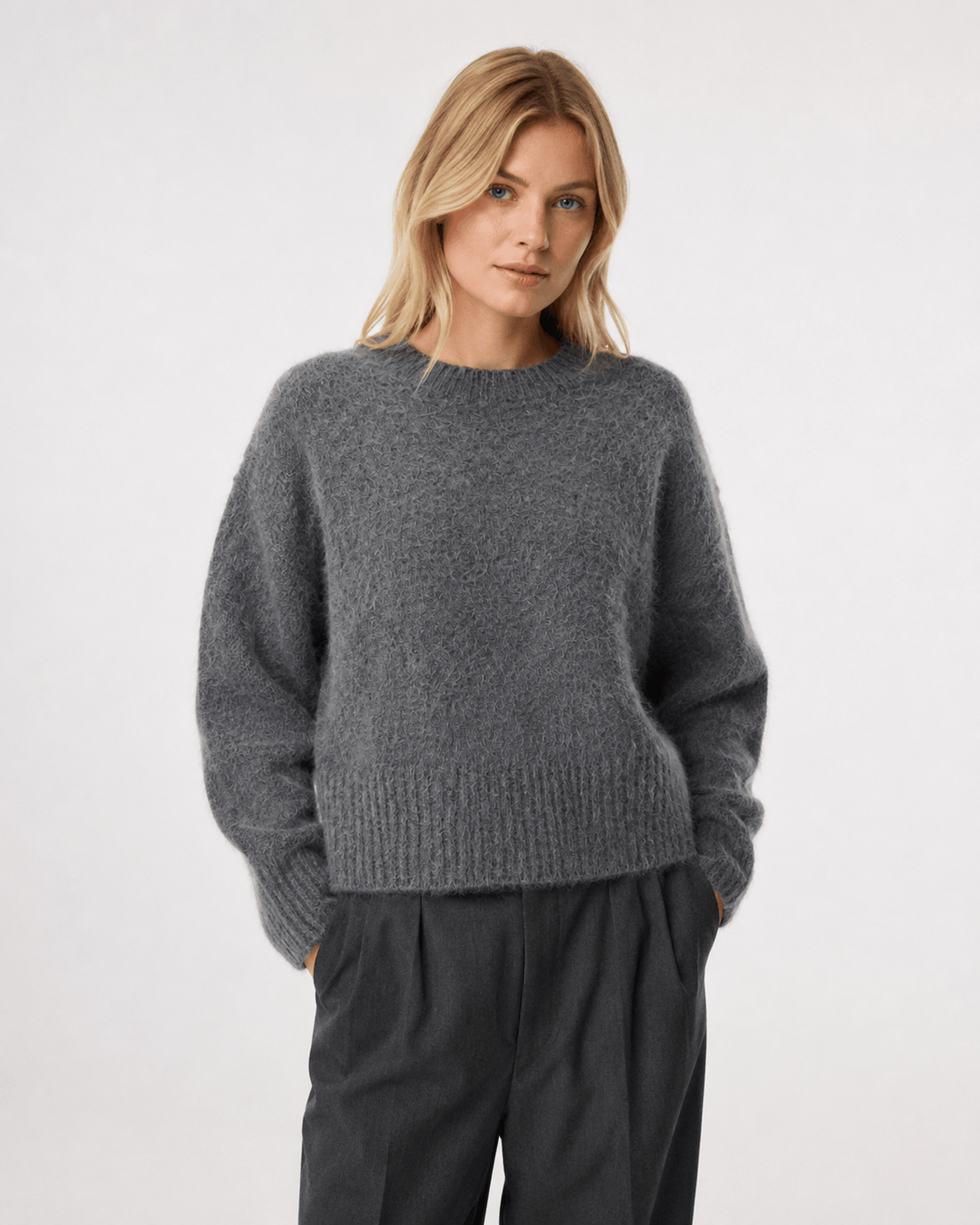 Wolf Pullover - Anthra