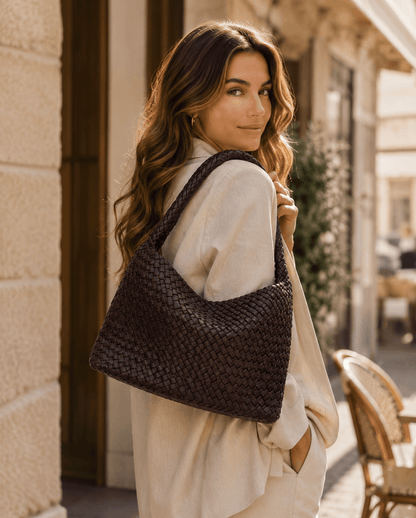 Mia Shoulder Bag - Brown