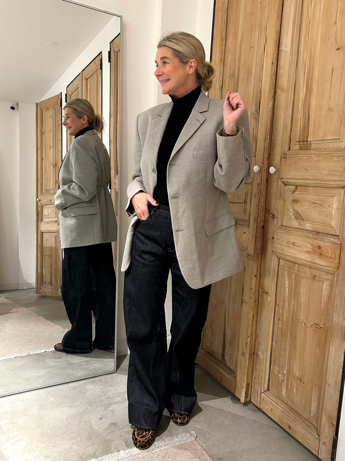 Blazer Long - Light Grey