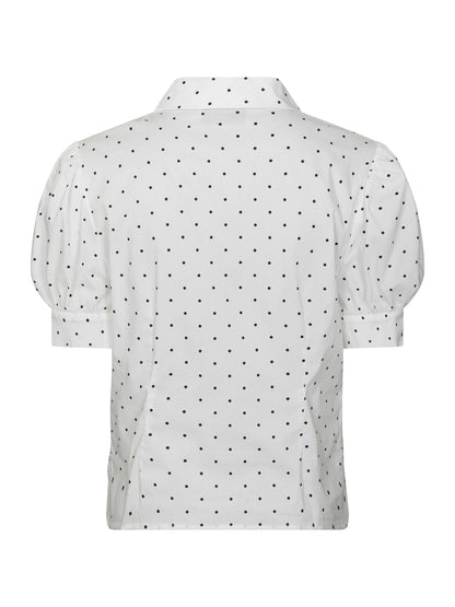 Frannie Dot Shirt - Off White