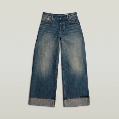 Roxx Wide - Antique Faded Blueschist