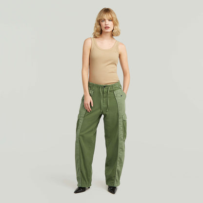 Fabric mix cargo wmn - Four leaf clover GD