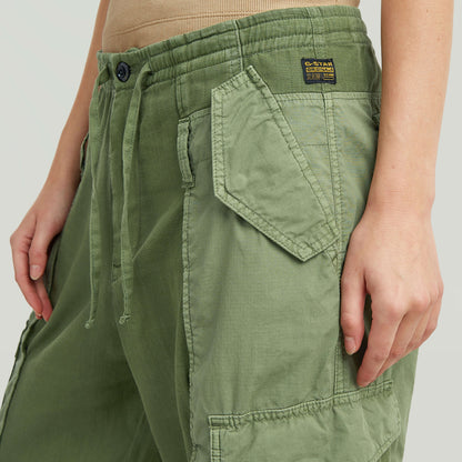 Fabric mix cargo wmn - Four leaf clover GD
