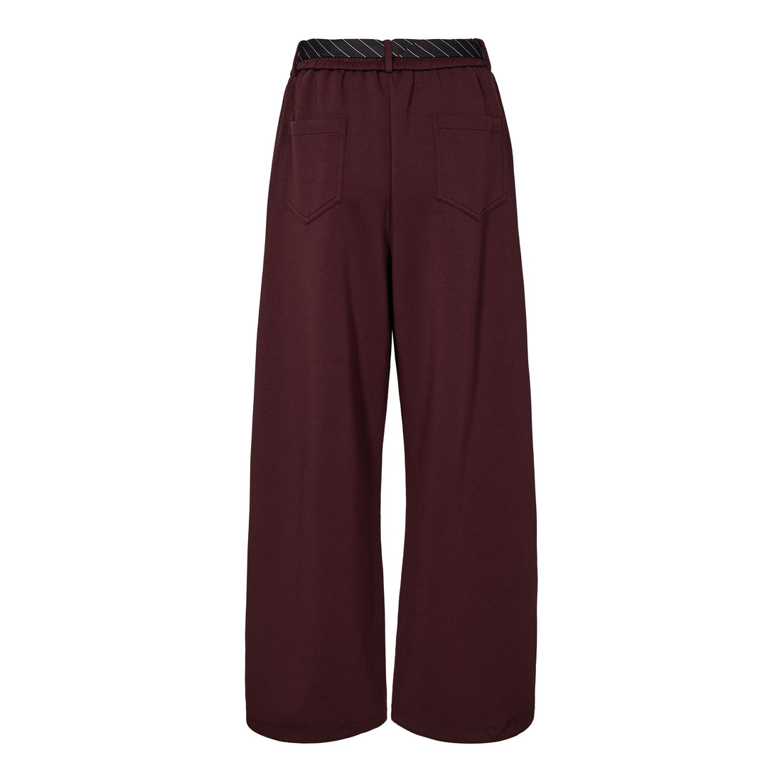 Maxi Split Tie Pant - Wine
