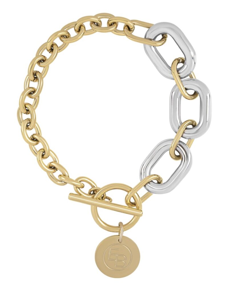 Schakelarmband - Bicolor