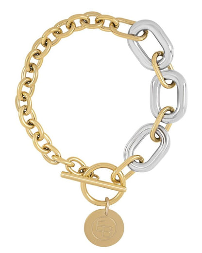 Schakelarmband - Bicolor