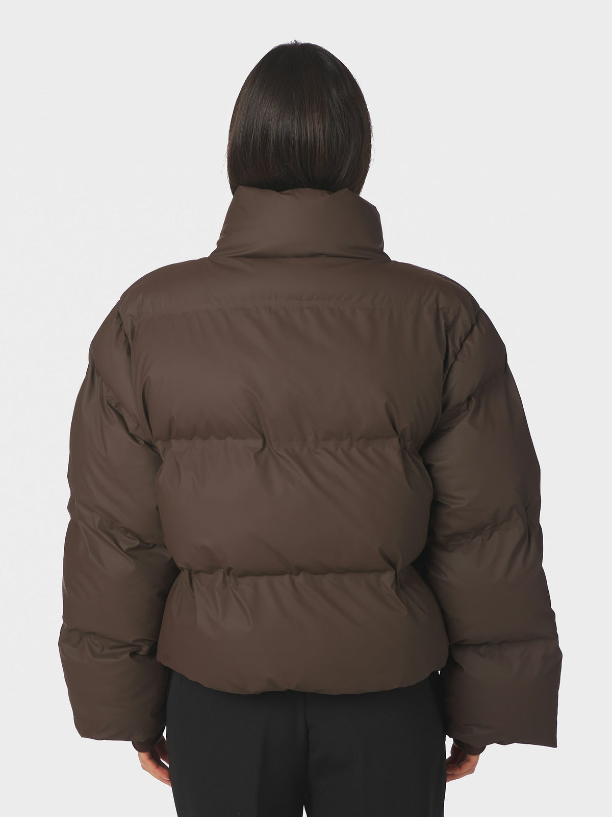 Rhea C Puffer Jacket - Dark Brown
