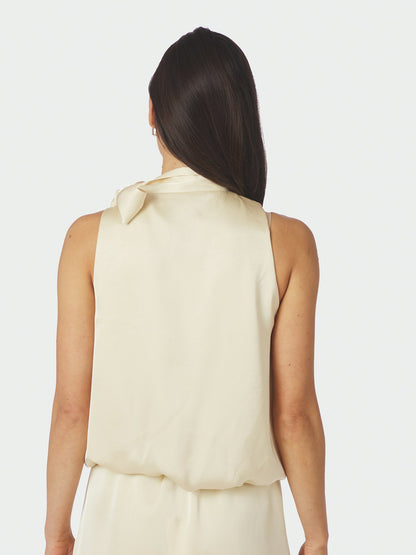 Veda Heavy Sateen Top - Light Yellow