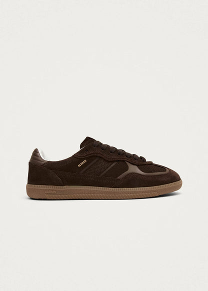 Rife chocolate brown leather sneaker