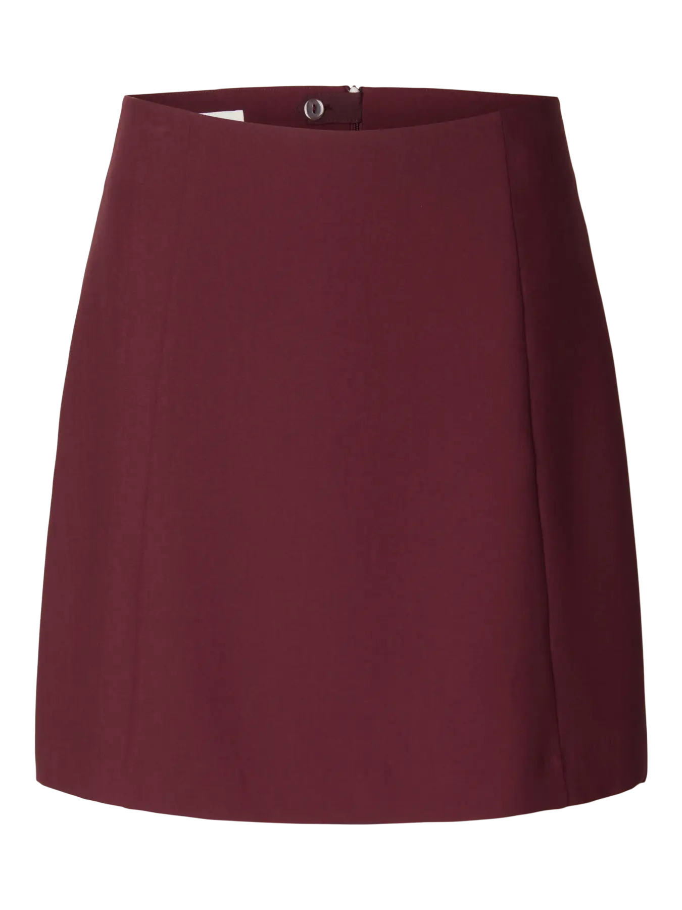 SLFrita MW Short Skirt - Tawny Port Mel.