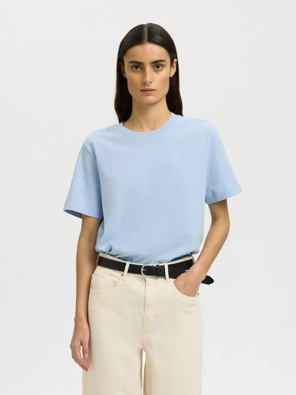 SLWEssential ss boxy - Cashmere