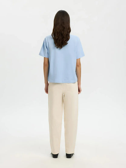 SLWEssential ss boxy - Cashmere