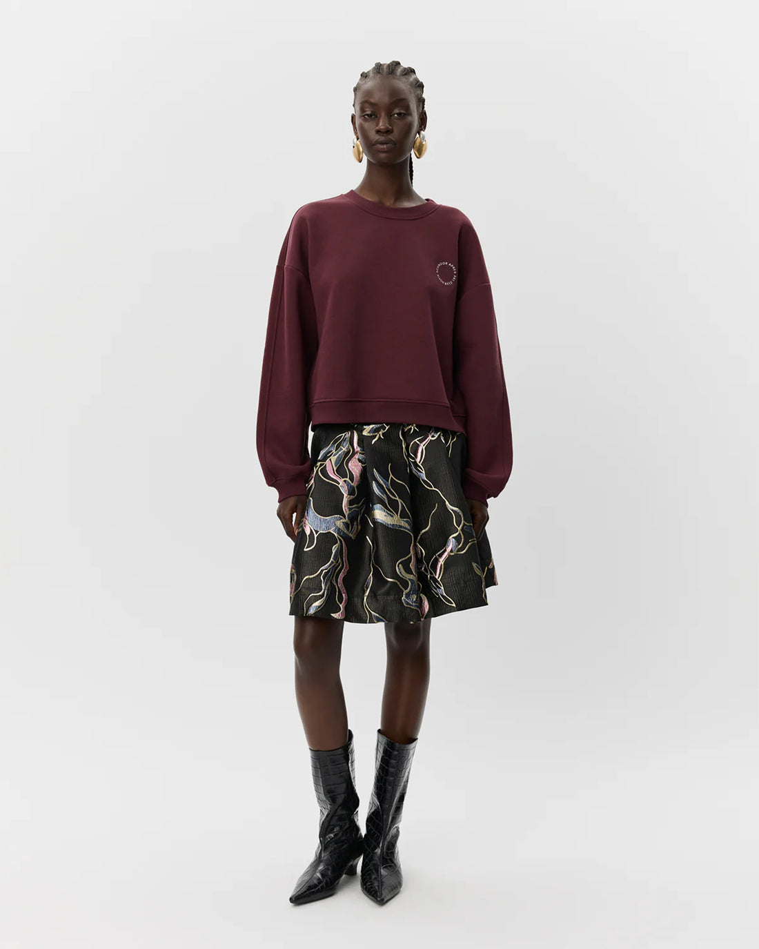 ElinSW Sweatshirt - Plum