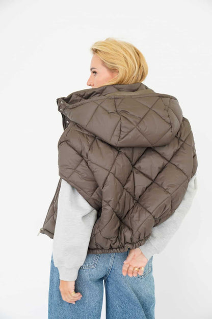 Nara Cape - Army Green