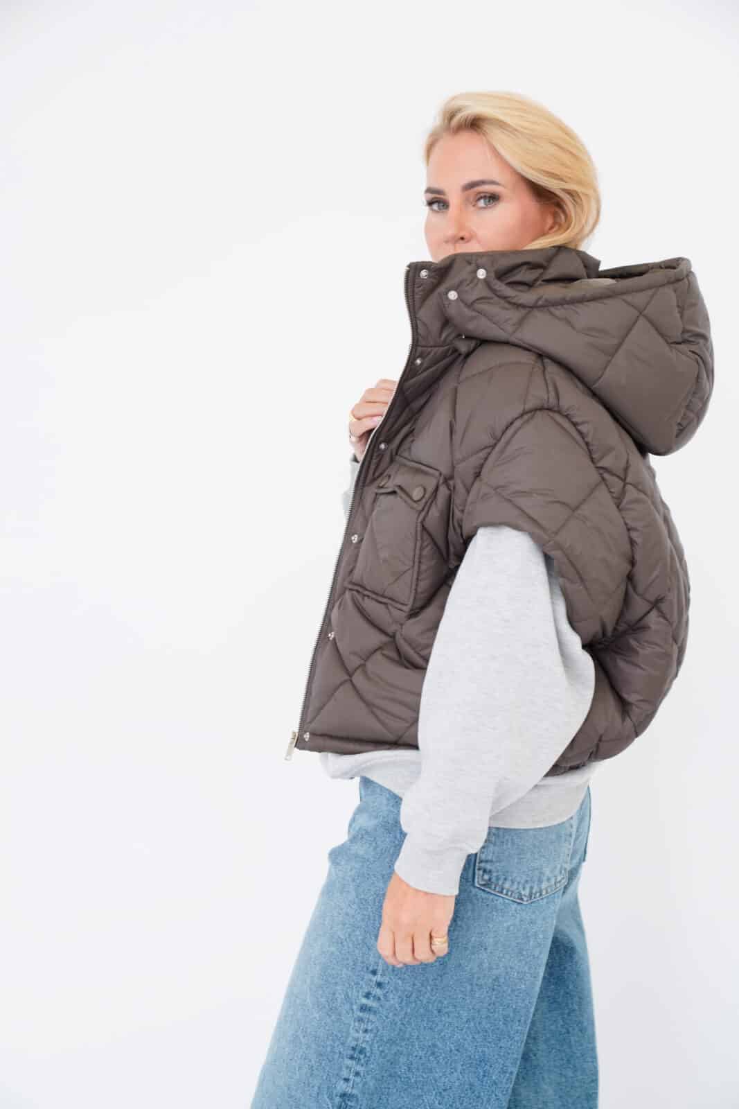 Nara Cape - Army Green