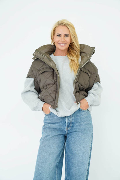 Nara Cape - Army Green