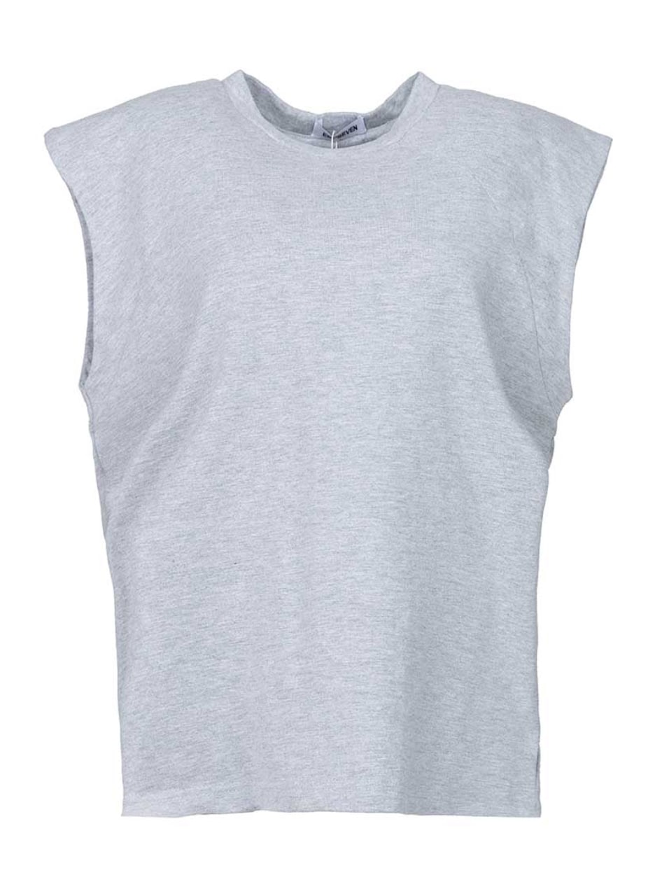 Dane Top - Grey Melange