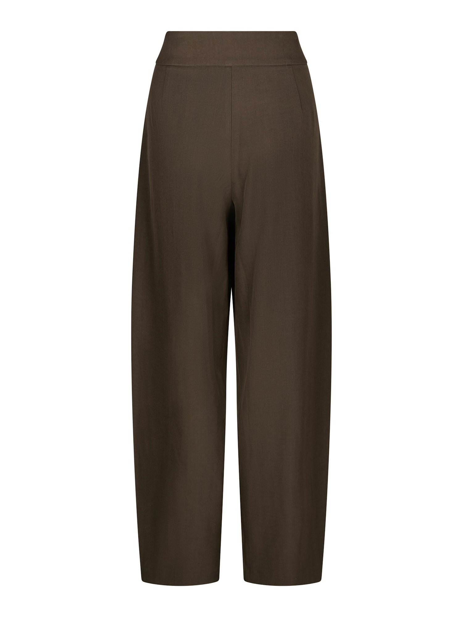 Lucille Structure Pants - Dark Brown