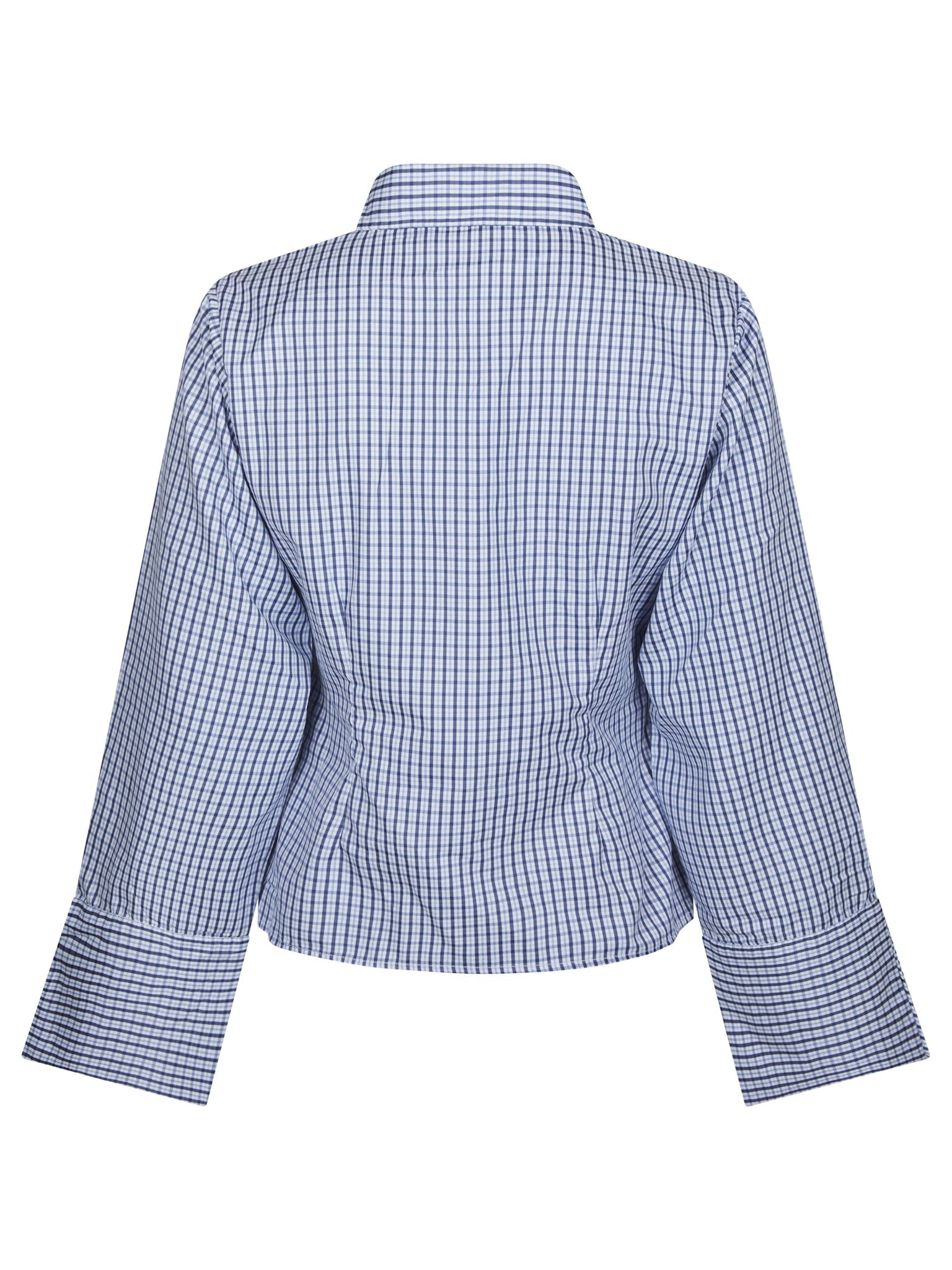 Fenli Check Shirt - Blue
