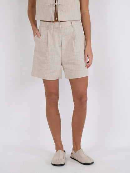 Sega Ramie Shorts - Natural