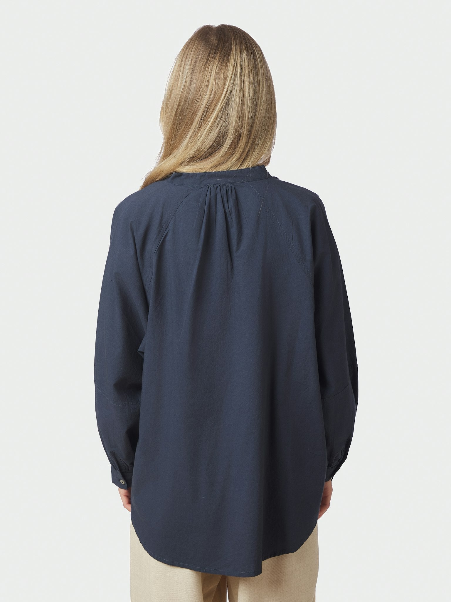 Solane C Poplin Shirt - Navy