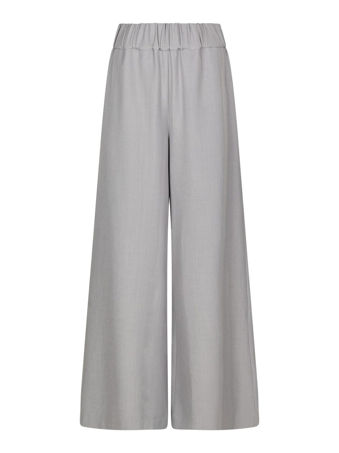 Janel Structure Pants – Grey Melange