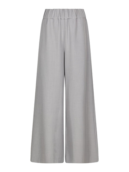 Janel Structure Pants - Grey Melange