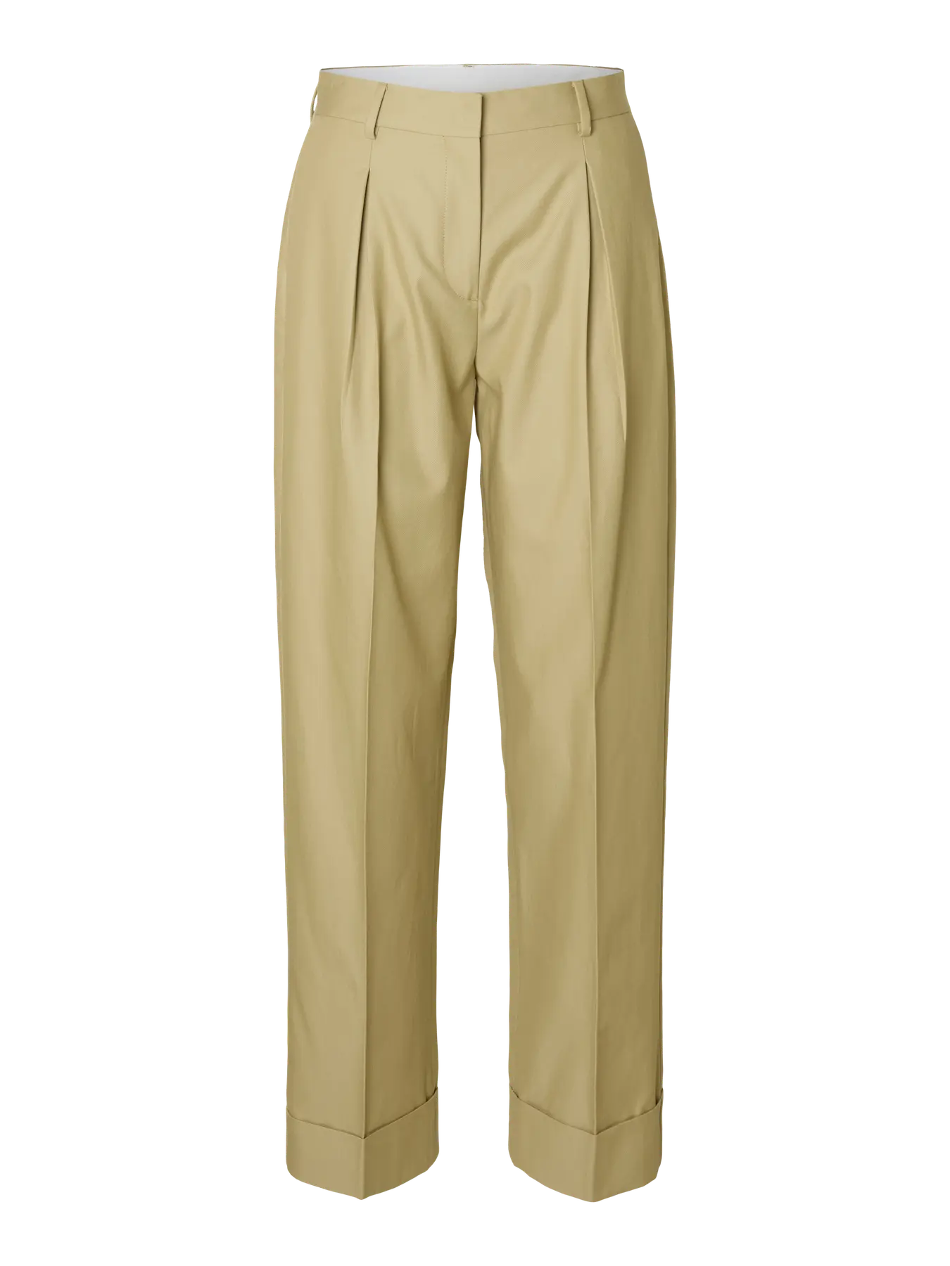 Slftapered-dora pant - Slate green