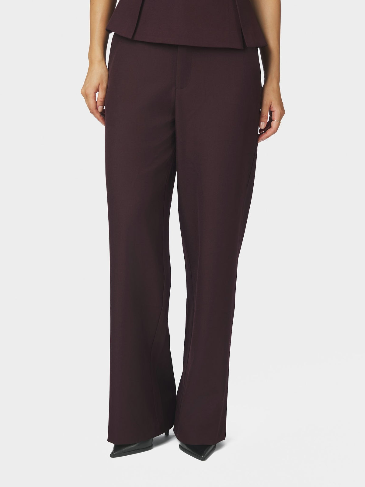 Emmett Structure Pants - Chocolate Plum