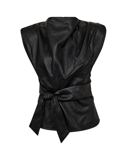 GittCC Pleat Top - Black