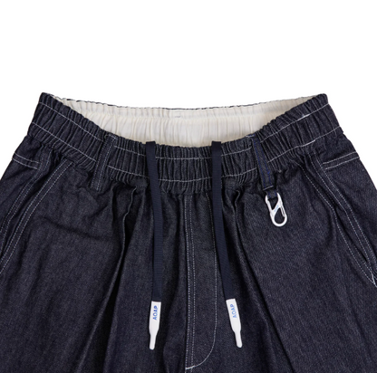 Denim Hakama Pant - Indigo