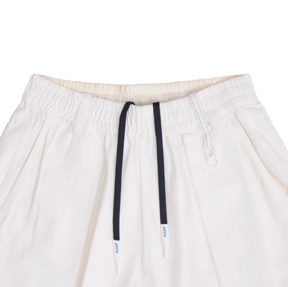 Denim Hakama Pant - White