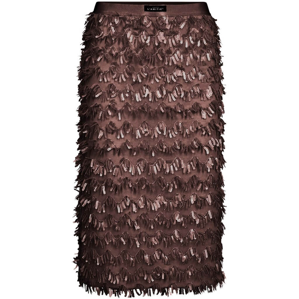 Limone Pencil Skirt - Mocca