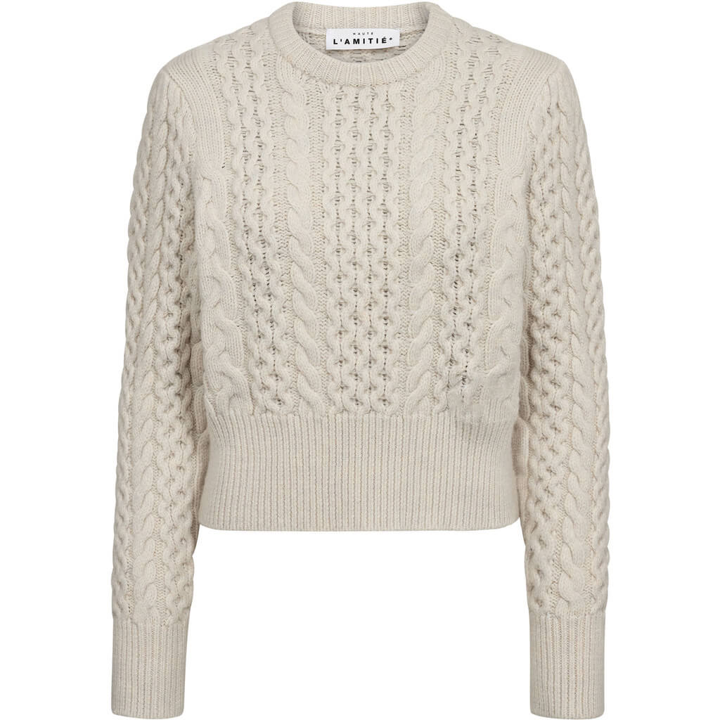 Duke Cable Knit – Oyster